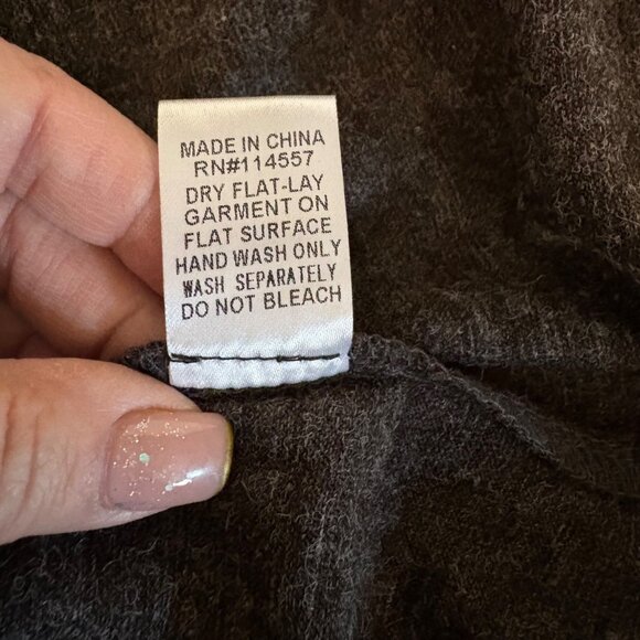 THML Dress Womens XS Bell Sleeve Keyhole Mixed Print Boho Boutique Lightweight - Picture 8 of 9